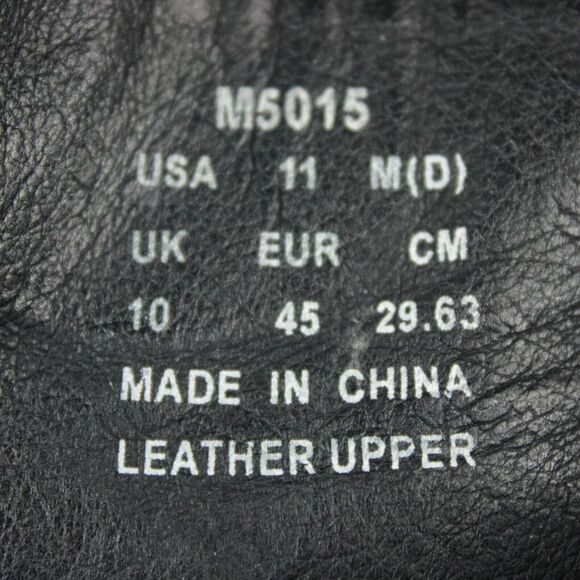 Propet Leather Slip On Shoes Mens 11 Black Comfort Walking main image 6